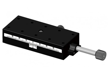 X Axis Dovetail Stage SEMC1E-4090 With Micrometer Head & Feeding Screw