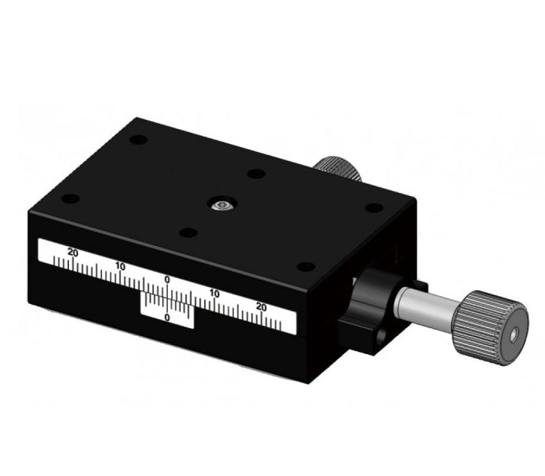 X Axis Dovetail Stage SEMC1E-4060 With Micrometer Head & Feeding Screw