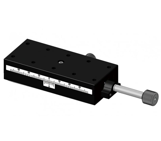 X Axis Dovetail Stage SEMC1E-4090 With Micrometer Head & Feeding Screw