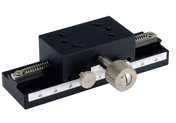 X Axis Dovetail Stage SEMC1C-100 With Micrometer Head & Rack and Pinion Type