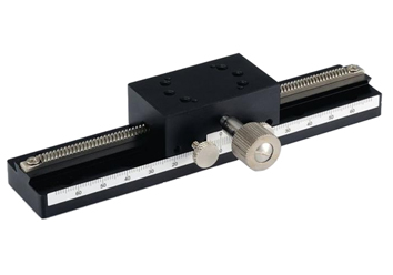 X Axis Dovetail Stage SEMC1C-150 With Micrometer Head & Rack and Pinion Type