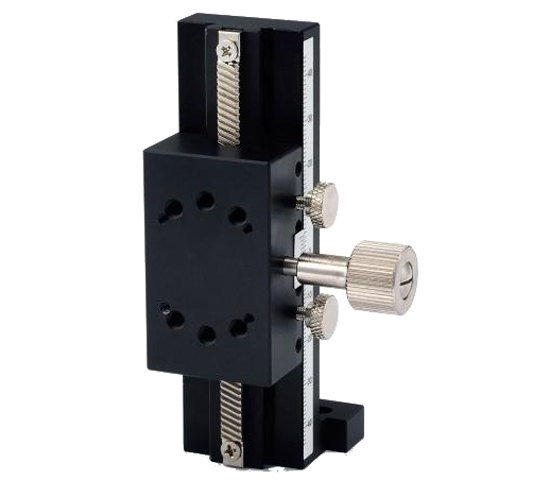 X Axis Dovetail Stage SEMC3C-100 With Micrometer Head & Rack and Pinion Long Stroke Type