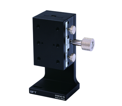 X Axis Manual Stage SEMC4D-60 With Micrometer Head & Rack and Pinion Type