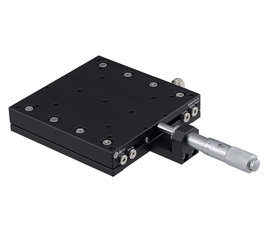 X Axis Manual Stage SEMX100-AC With Micrometer Head & Central Feeding